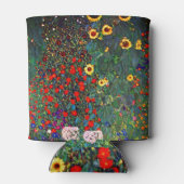 グスタフクリムトフラワーガーデン 缶クーラー (裏面)