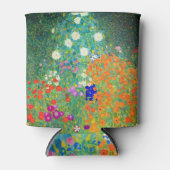 グスタフクリムトフラワーガーデン 缶クーラー (正面)