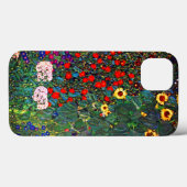 グスタフクリムトフラワーガーデン Case-Mate iPhoneケース (裏面 (横))