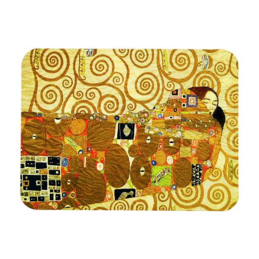 グスタフクリムトフルフィルメントマグネット マグネット (横)