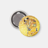 グスタフクリムトフルフィルメントラバーズファインアート マグネット (正面/裏面)