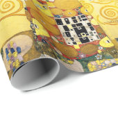 グスタフクリムトフルフィルメントラバーズファインアート ラッピングペーパー (ロールコーナー)