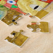 グスタフクリムトフルフィルメント新しいカップル ジグソーパズル (側面)