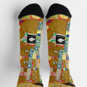 グスタフクリムトフルフィルメント新しいカップル ソックス (上部)