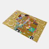 グスタフクリムトフルフィルメント新しいカップル ドアマット (アングル)