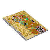 グスタフクリムトフルフィルメント新しいカップル ノートブック (右側)