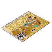 グスタフクリムトフルフィルメント新しいカップル ノートブック (左側)