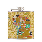 グスタフクリムトフルフィルメント新しいカップル フラスク (正面)