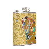 グスタフクリムトフルフィルメント新しいカップル フラスク (右)