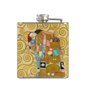 グスタフクリムトフルフィルメント新しいカップル フラスク (裏面)