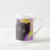 グスタフクリムトブラックキッテン ボーンチャイナマグカップ (右)