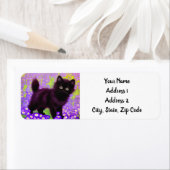 グスタフクリムトブラックキッテン ラベル (インサイチュ)