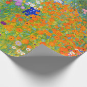 グスタフクリムトボーエルンガルテンフラワーガーデンファインアート ラッピングペーパー (角)