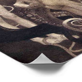 グスタフクリムトポスター～法学の最終州 ポスター (角)