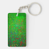 グスタフクリムトポピー場 キーホルダー (裏面)