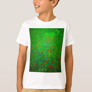 グスタフクリムトポピー場 Tシャツ