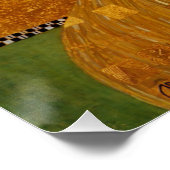 グスタフクリムトポートレートのアデレギャラリーHDヴィンテージ ポスター (コーナー)