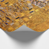 グスタフクリムトポートレートのアデレギャラリーHDヴィンテージ ラッピングペーパー (角)