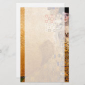 グスタフクリムトポートレートアデル・ブロッホ・バウアー1907 便箋 (正面/裏面)