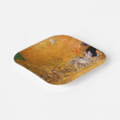 グスタフクリムトポートレート ペーパープレート (傾斜あり)