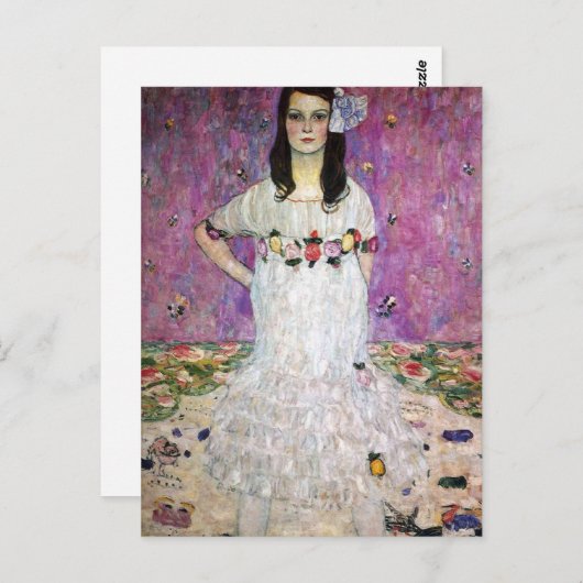 グスタフクリムトマダプリマヴェシハガキ ポストカード (正面/裏面)