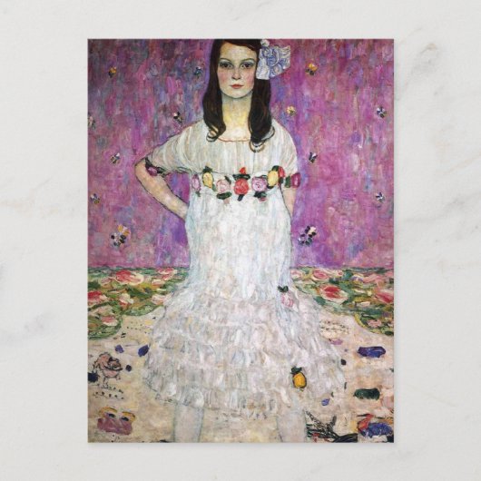 グスタフクリムトマダプリマヴェシハガキ ポストカード (正面)