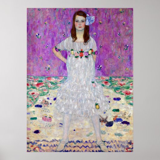 グスタフクリムトマダプリマヴェシ ポスター (正面)