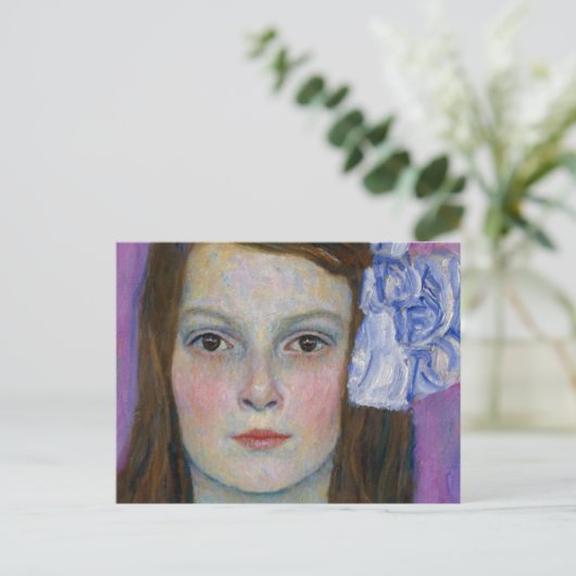 グスタフクリムトマダプリマヴェシ ポストカード (スタンド正面)