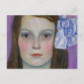 グスタフクリムトマダプリマヴェシ ポストカード (正面)