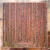 グスタフクリムトモアフォレストタンネンウォルドレッドツリーズ ウィンドウサイン (シート2)