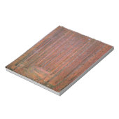 グスタフクリムトモアフォレストタンネンウォルドレッドツリーズ ノートパッド (回転)