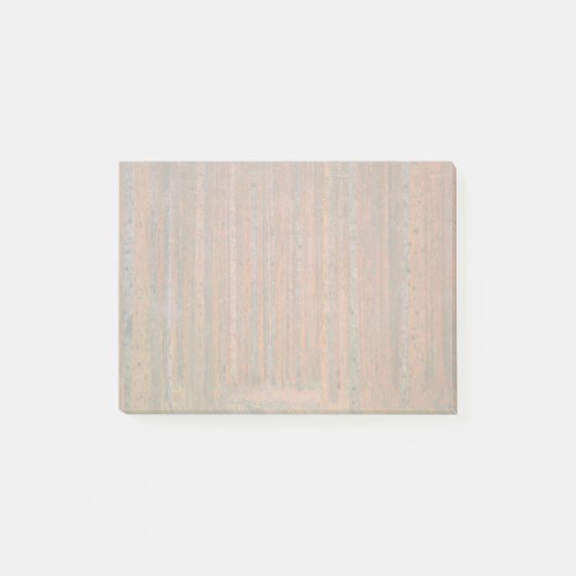 グスタフクリムトモアフォレストタンネンウォルドレッドツリーズ ポストイット (正面)