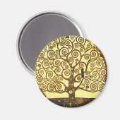 グスタフクリムトライフマグネットの木 マグネット (正面/裏面)