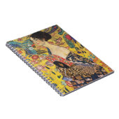 グスタフクリムトレディとファンアールヌーボー絵画ズ ノートブック (右側)