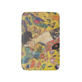 グスタフクリムトレディとファンアールヌーボー絵画ズ バスマット (正面縦)