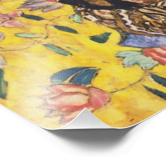 グスタフクリムトレディとファンアールヌーボー絵画ズ フォトプリント            (角)