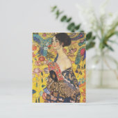 グスタフクリムトレディとファンアールヌーボー絵画ズ ポストカード (スタンド正面)