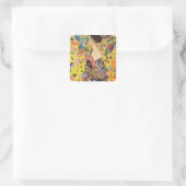 グスタフクリムトレディとファン スクエアシール (バッグ)