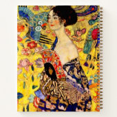 グスタフクリムトレディとファン ノートブック (裏面)