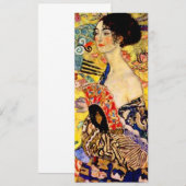 グスタフクリムトレディとファン 招待状 (正面/裏面)