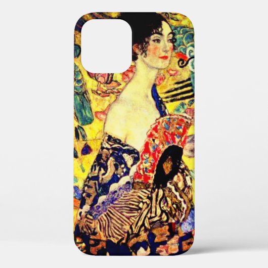 グスタフクリムトレディとファン Case-Mate iPhoneケース (裏面)
