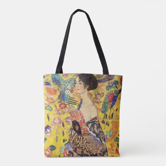 グスタフクリムトレディウィズファン トートバッグ (裏面)