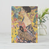 グスタフクリムトレディーウィズファン招待状 招待状 (スタンド正面)