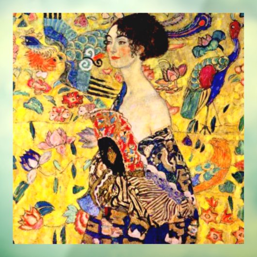 グスタフクリムトレディーウィズファン ウィンドウサイン (シート3)