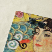 グスタフクリムトレディーウィズファン ビーチタオル (インサイチュ)