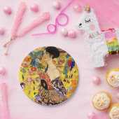 グスタフクリムトレディーウィズファン ペーパープレート (パーティー)