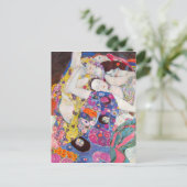 グスタフクリムトヴァージンはがき ポストカード (スタンド正面)