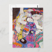 グスタフクリムトヴァージンはがき ポストカード (正面/裏面)