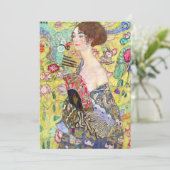 グスタフクリムトヴィンテージ・ジャポニズムによるファンの女性 (スタンド正面)