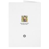 グスタフクリムトヴィンテージ・ジャポニズムによるファンの女性 (裏面)